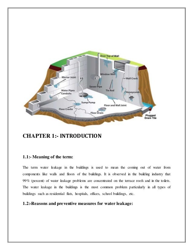 report system drainage AND STRUCTURE IN REMEDIES WATER LEAKEGE RCC PRECAUTIONS