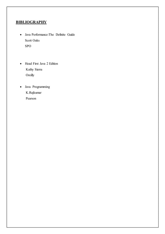 Project Report Format For Final Year Engineering Students