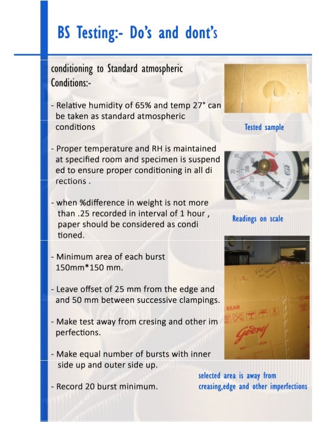 Corrugated box study