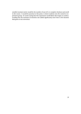 Project report AB testing | PDF