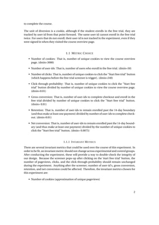Project report AB testing | PDF