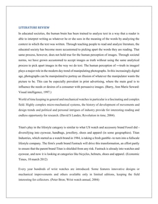 Project report “a comparative study of consumer behavior comparison ...