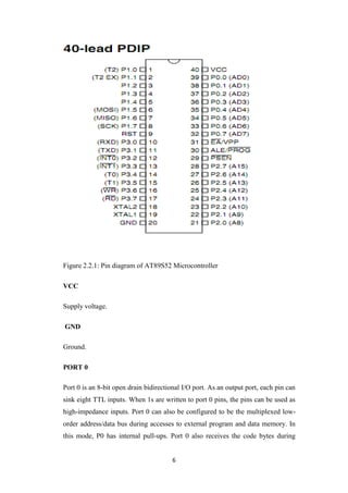 Minor Project Report: Automatic Door Control System | PDF
