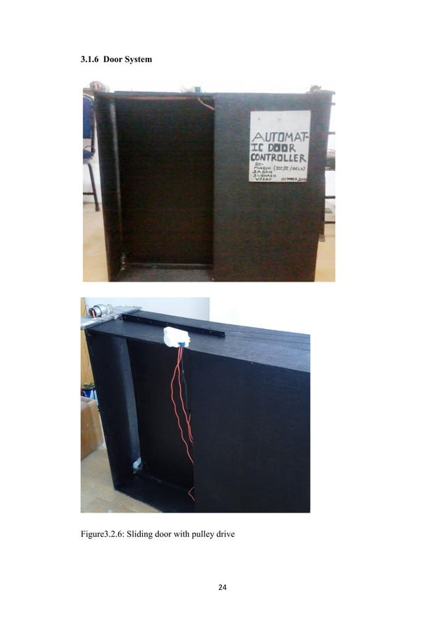 Minor Project Report Automatic Door Control System PDF