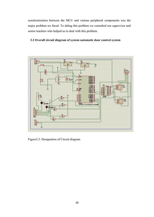 Minor Project Report Automatic Door Control System PDF
