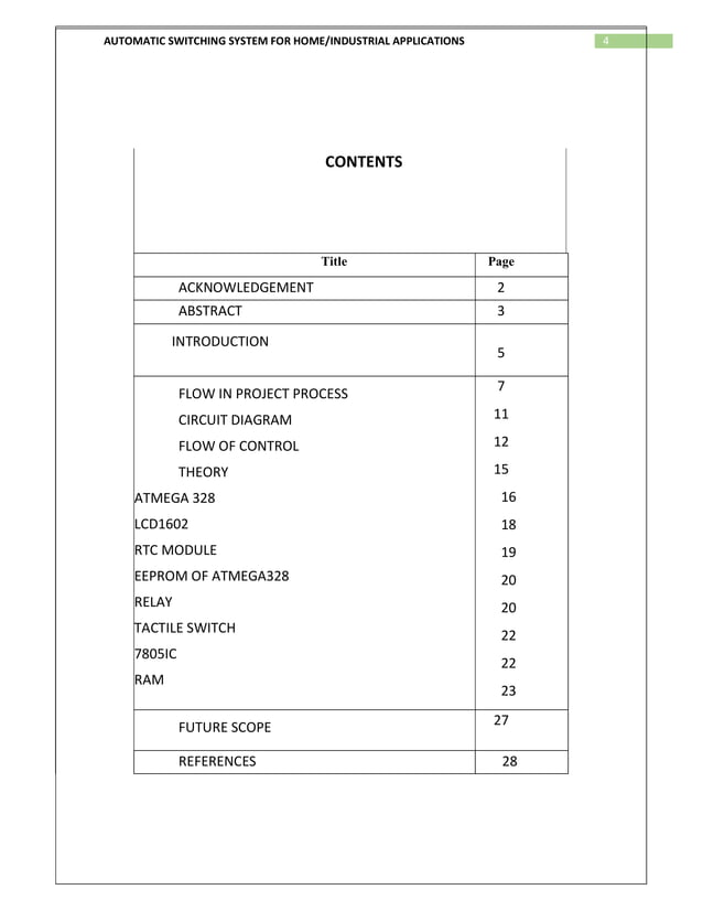 BTech ECE project final report using Arduino | PDF | Computing ...