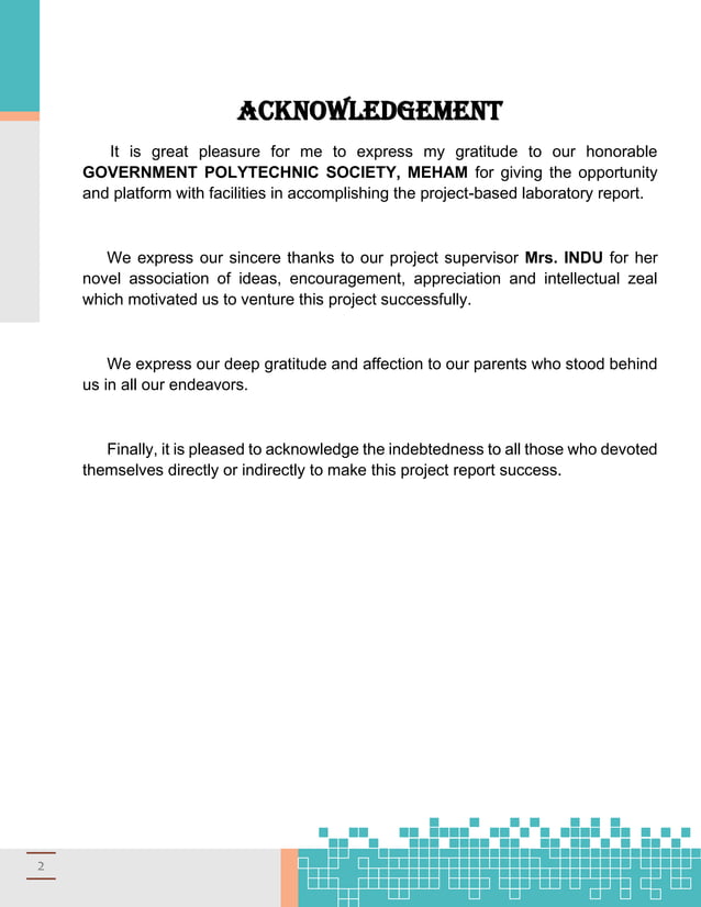 Laser Security System Project report