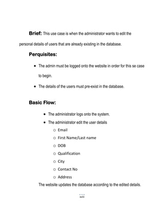 Project report college information management system on Advanced Java | PDF