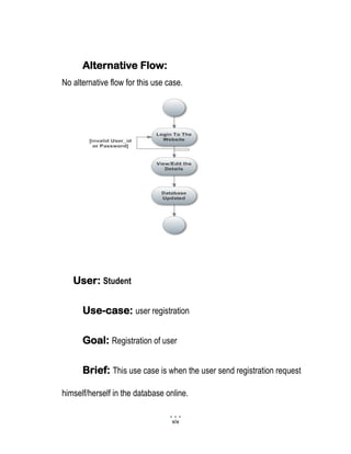Project report college information management system on Advanced Java | PDF