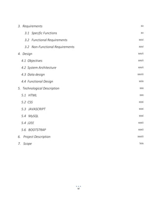 Project report college information management system on Advanced Java | PDF