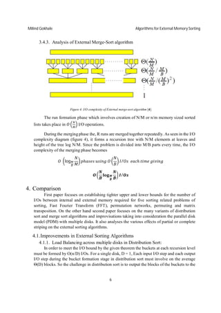 Algorithms for External Memory Sorting | PDF