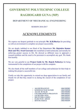 Project report of (biodiesel extraction from waste plastic) | PDF