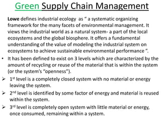 A STRATEGIC FRAMEWORK FOR GREEN SUPPLY CHAIN MANAGEMENT | PDF
