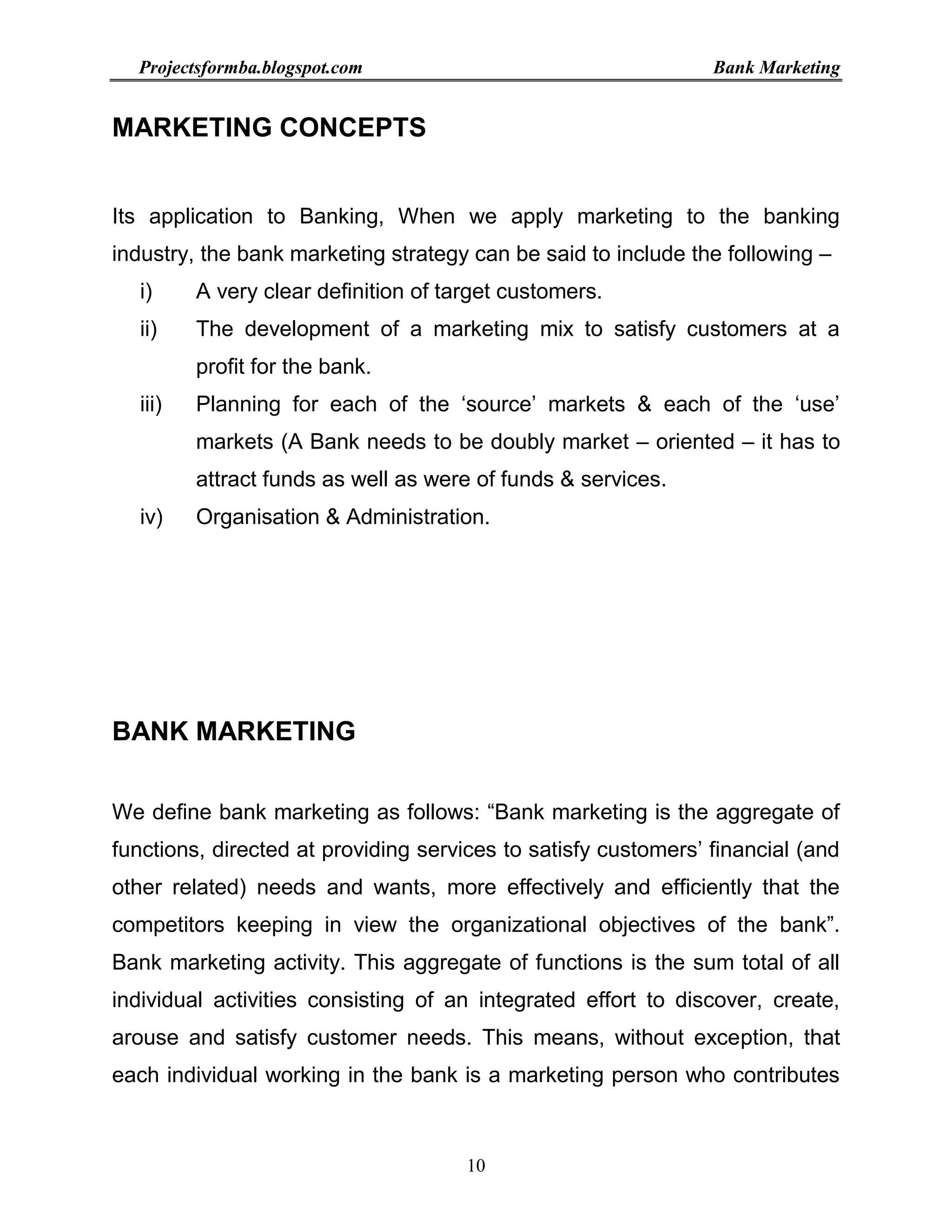 Project report on bank marketing