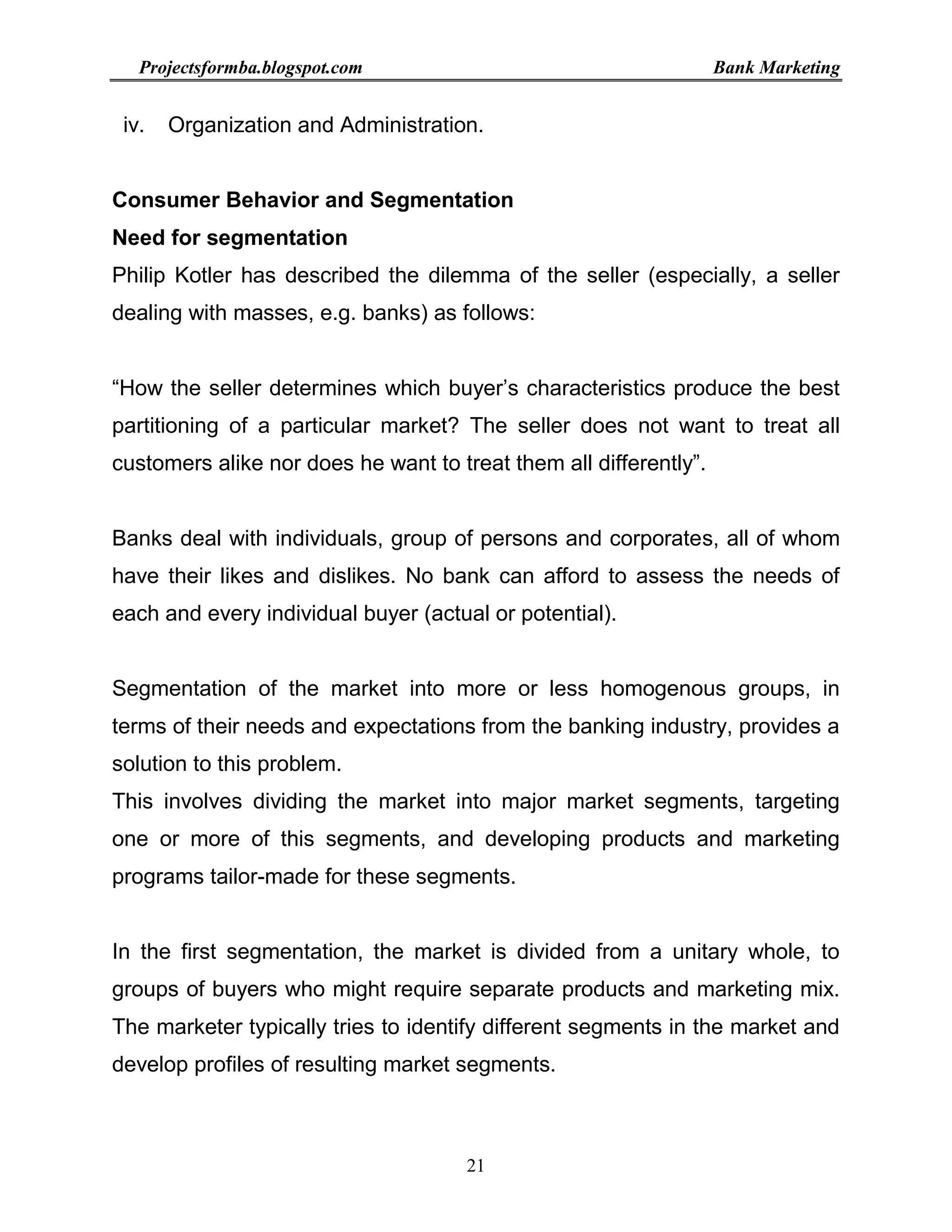Project report on bank marketing