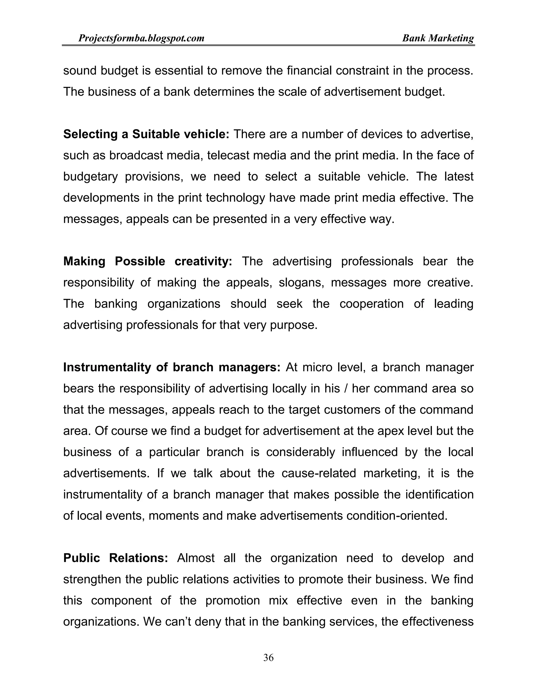 Project report on bank marketing