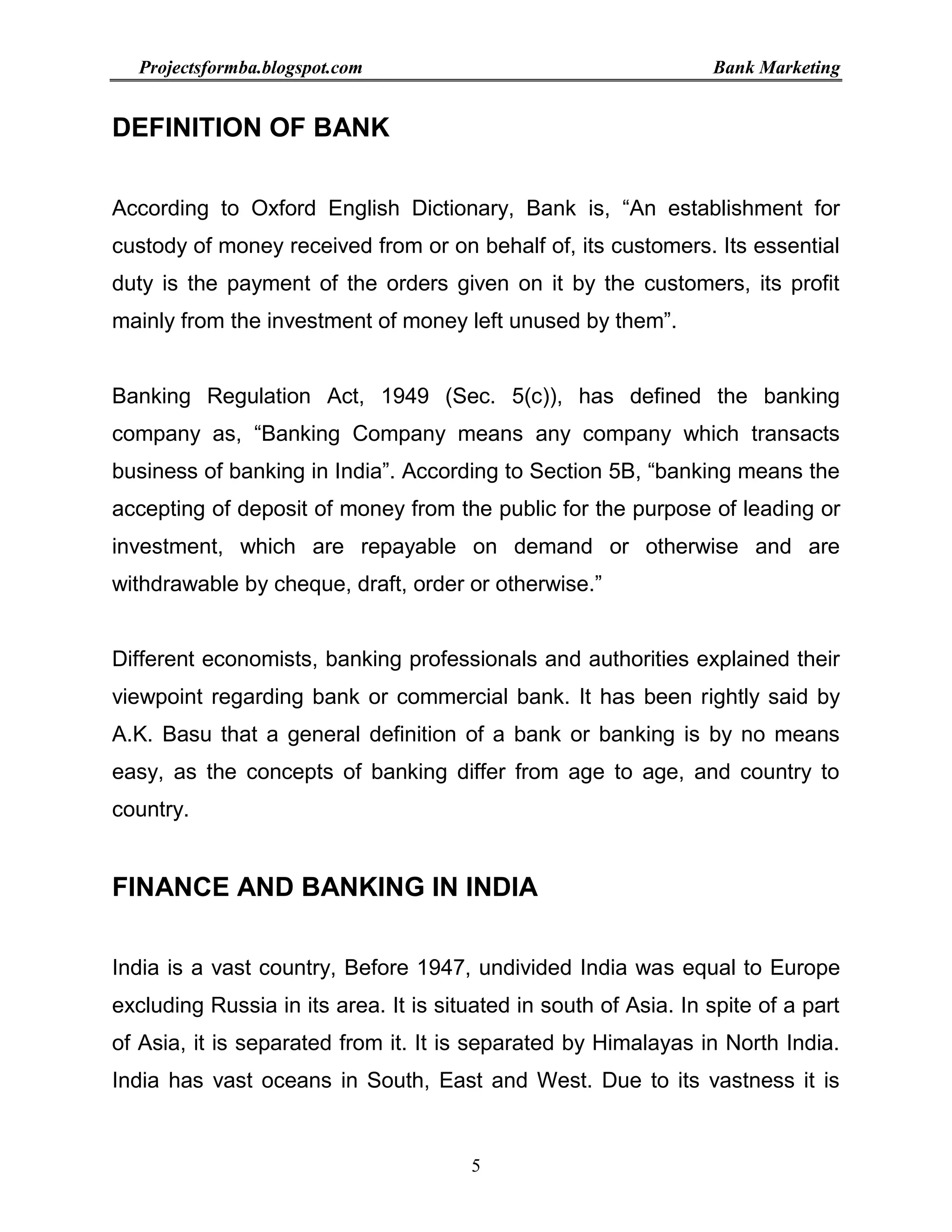 Project report on bank marketing