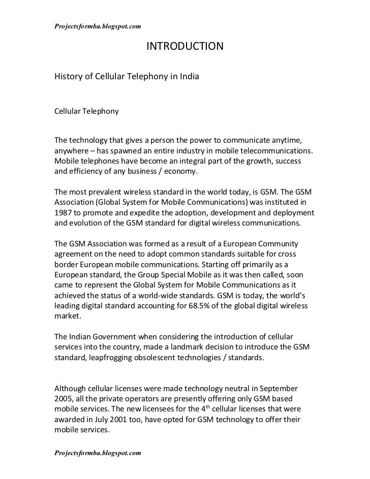 project report on brand preference of mobile phones with special refe neutral letter of recommendation sample