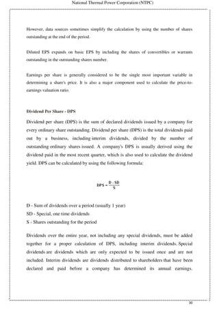 Project Report on Financial Analysis by Nirbhay Kumar, MBA - 3rd Sem ...