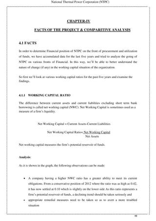 Project Report on Financial Analysis by Nirbhay Kumar, MBA - 3rd Sem ...