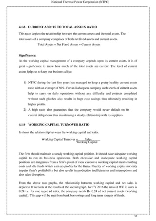 Project Report on Financial Analysis by Nirbhay Kumar, MBA - 3rd Sem ...