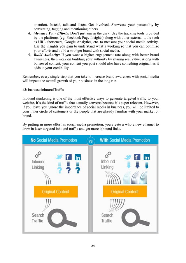 Project report on social media marketing | PDF