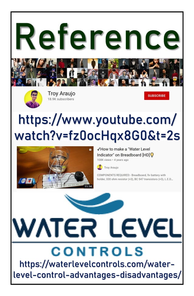 Project Report on Water Level Indicator PDF