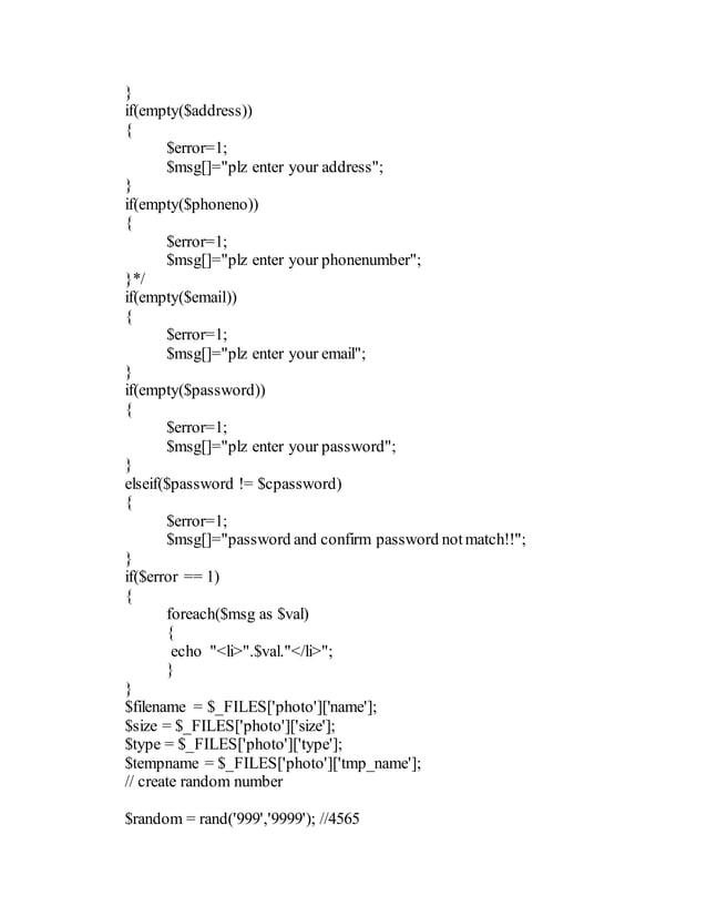 Project report on blogs | PDF