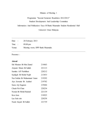 Contoh Informatical Report Contoh Laporan Program | DOCX