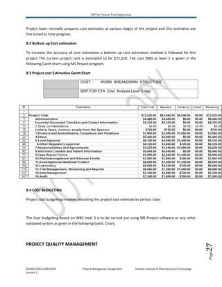 C TA - standard operating procedures | PDF | Pharmaceutical Industry ...