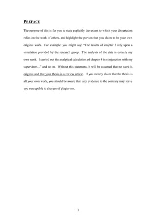 Project report template | DOC