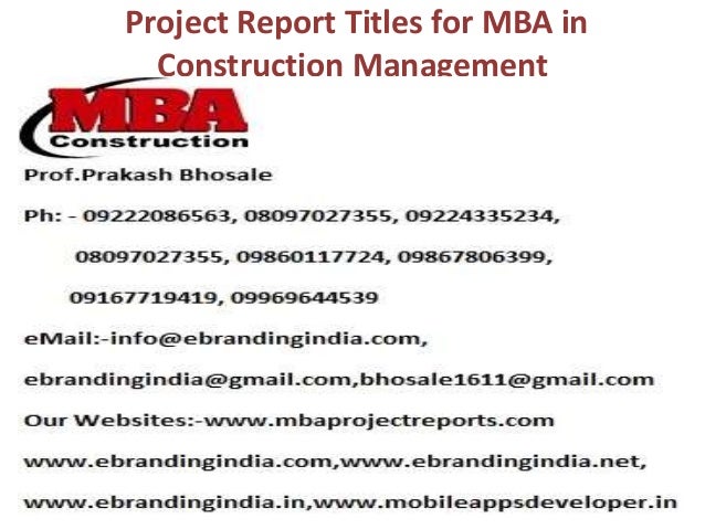 Forex project report mba