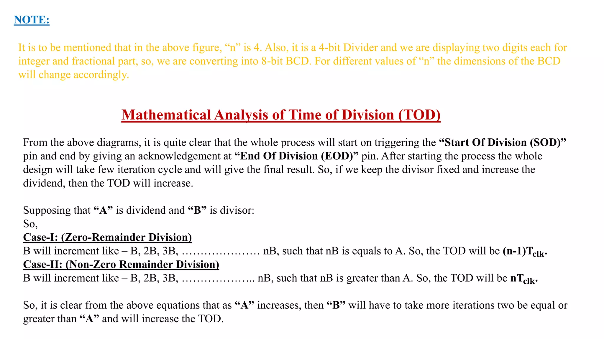 Fractional unsigned binary divider ppt