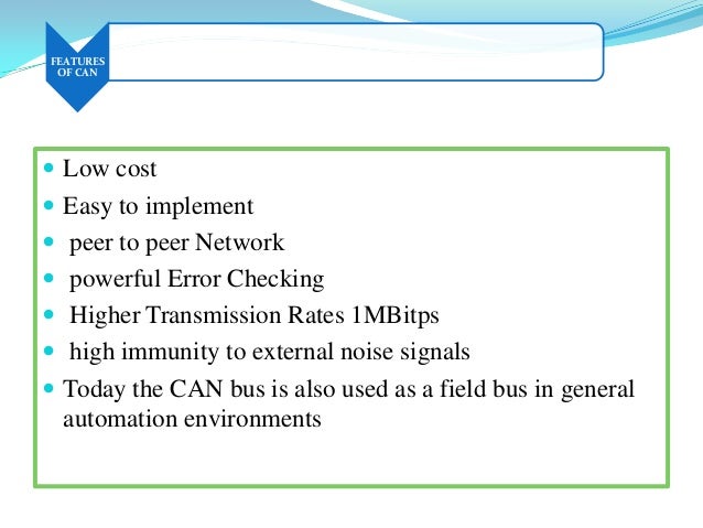 Can Based Collision Avoidance System For Automobiles