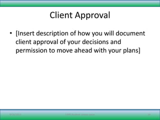 Sample PowerPoint for Project Review | PPTX