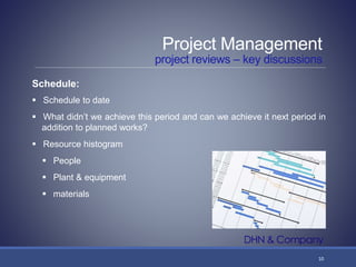 Project Management Project Review Project Reviews - The Basics | PPTX