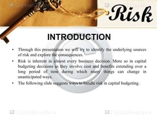 Project risk analysis | PPTX