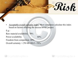 Project risk analysis | PPTX