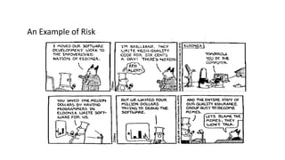 An Example of Risk
 