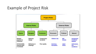 Example of Project Risk
 
