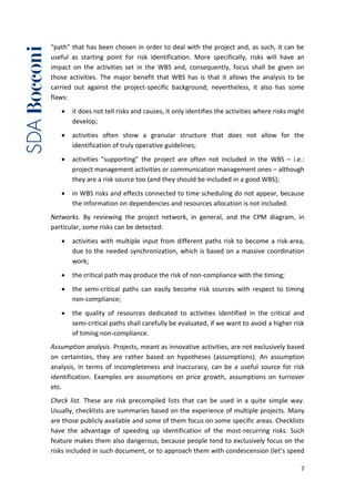 Project risk management | PDF