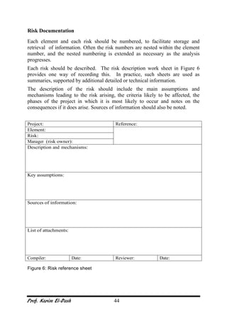 project risk management training manual concise pdf |... Project risk management training manual | PDF