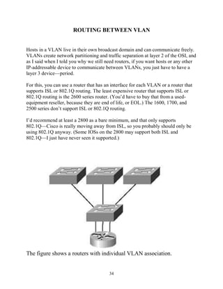 VLAN and its implementation | PDF