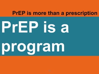 Project RSP Training on PrEP - November 13, 2015