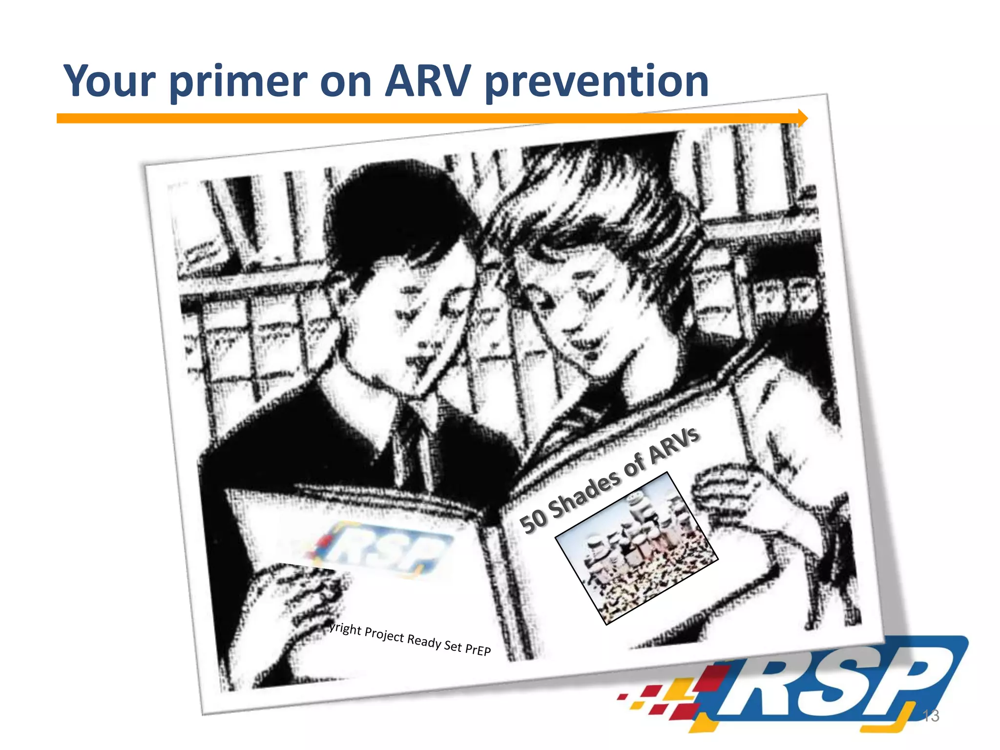 Your primer on ARV prevention

13

 