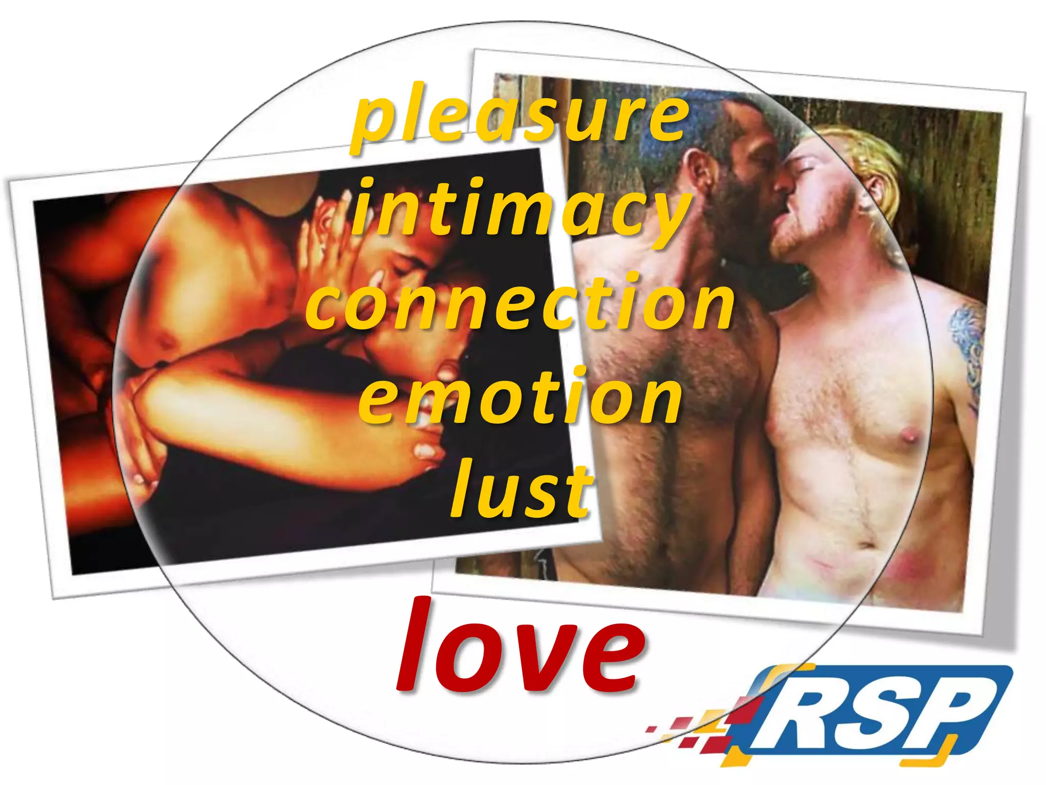pleasure
intimacy
connection
emotion
lust

love

 