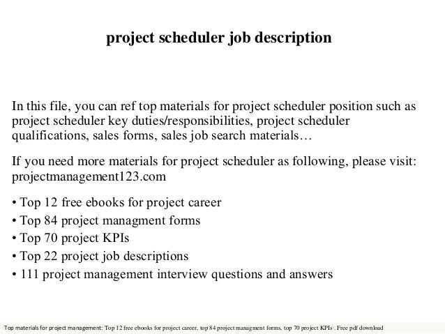 project-scheduler