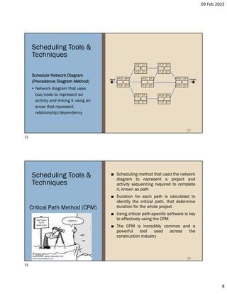 Project Scheduling | PDF