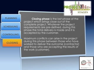 Project network scheduling and S-curve | PPSX
