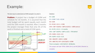 Projects Control Using Earned Value Techniques - Part One | PPTX